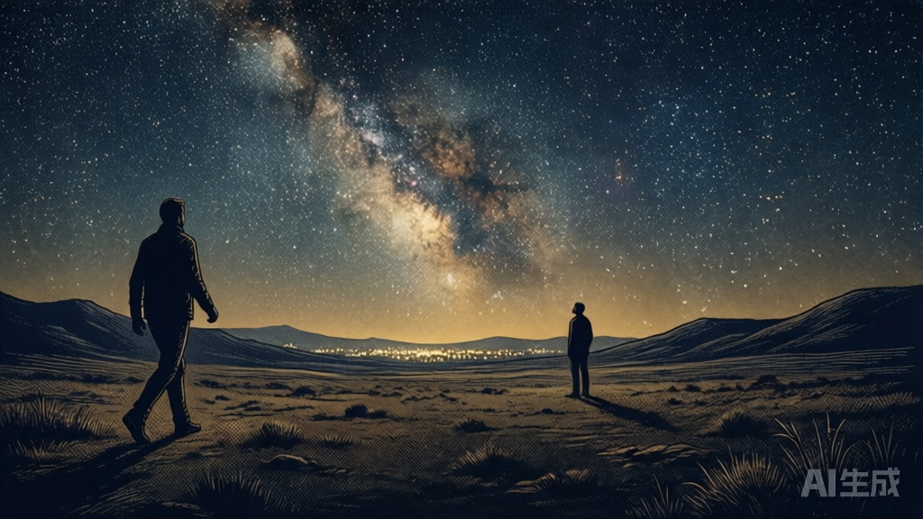 星空下主动走近 · 封面